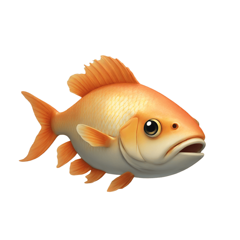 genmoji: fish with boobs