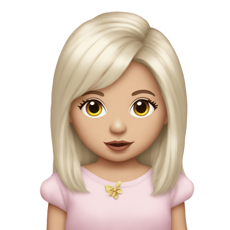 genmoji : baby lady gaga