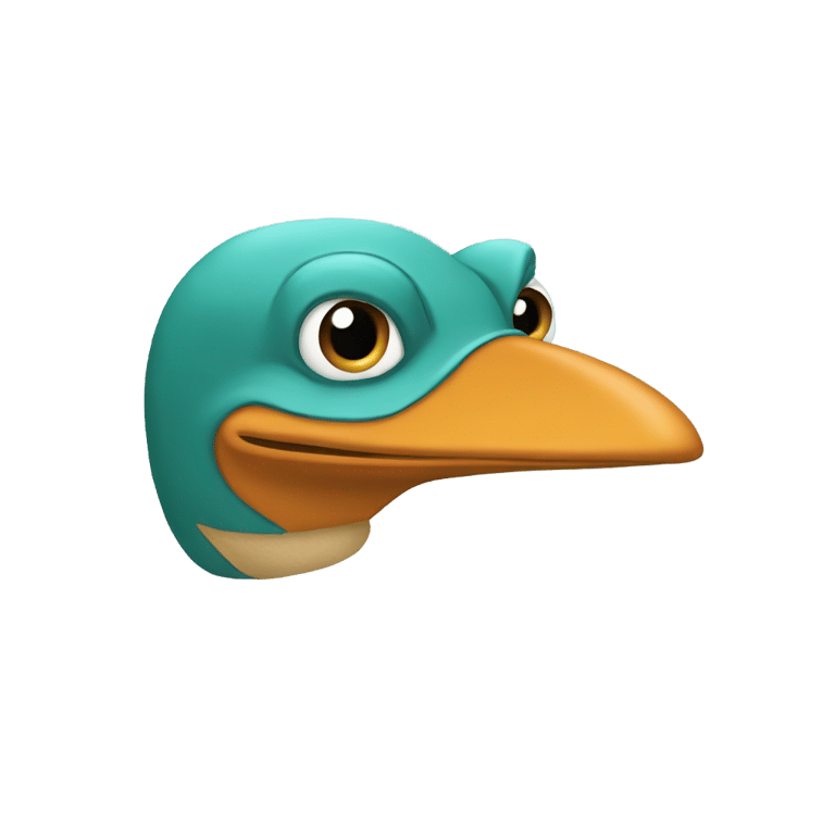 genmoji: Perry The Platypus