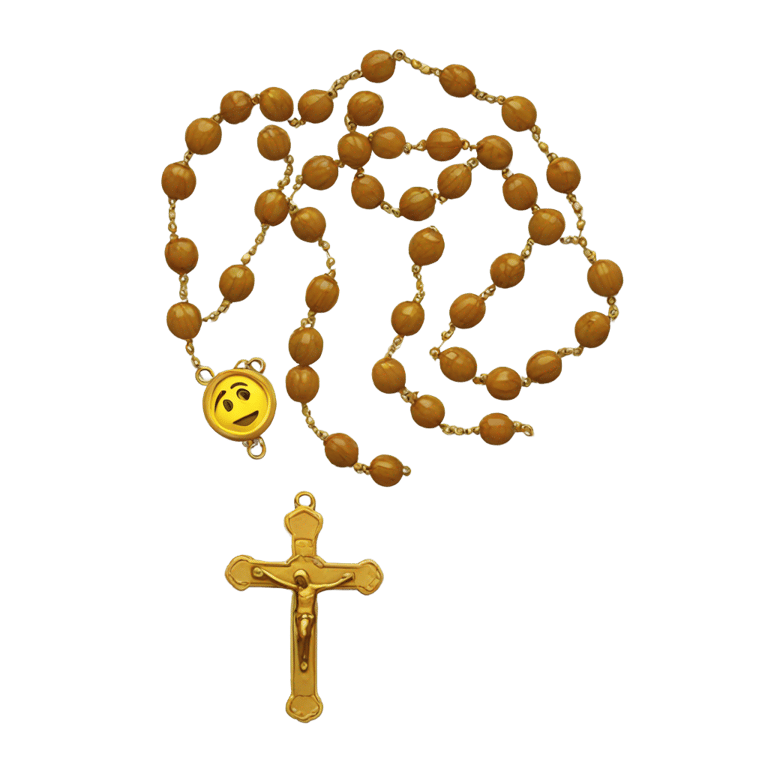 genmoji : Rosary beads