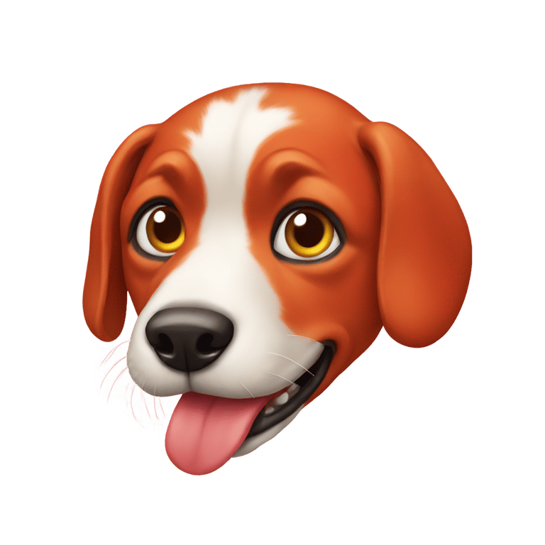 genmoji: tomato dog