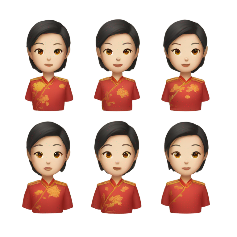 genmoji: china
