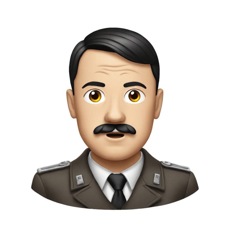 genmoji: Adult hitler