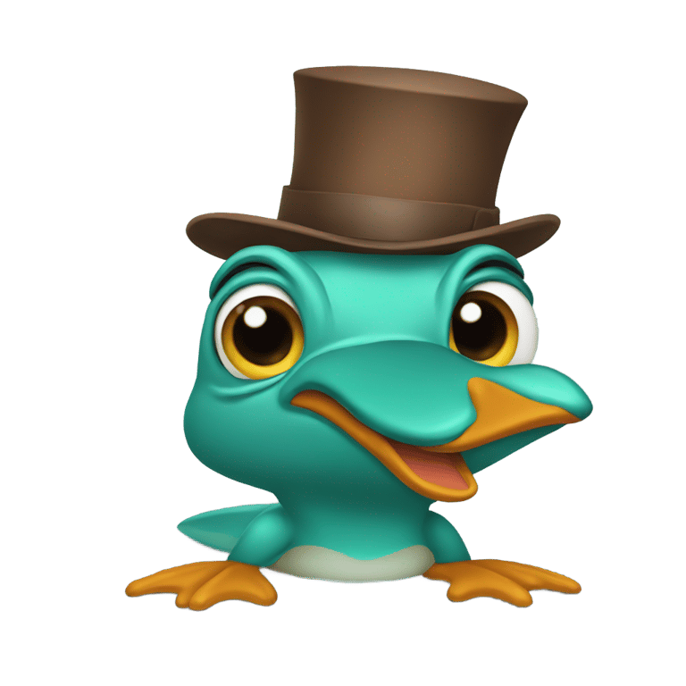 genmoji: Perry The Platypus