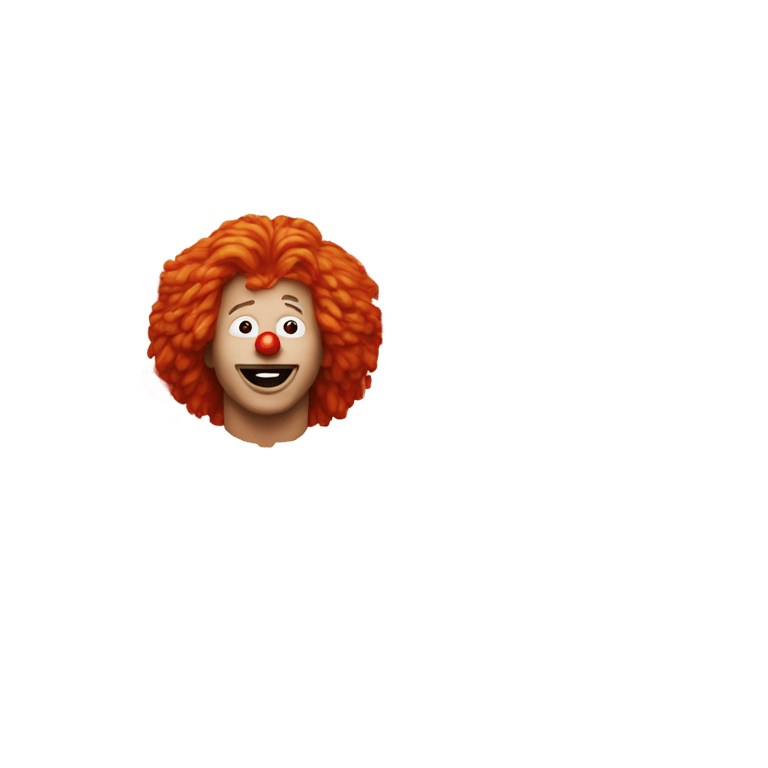 genmoji: Ronald McDonald