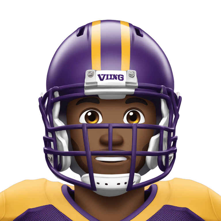 genmoji: Nfl Minnesota Viking football player