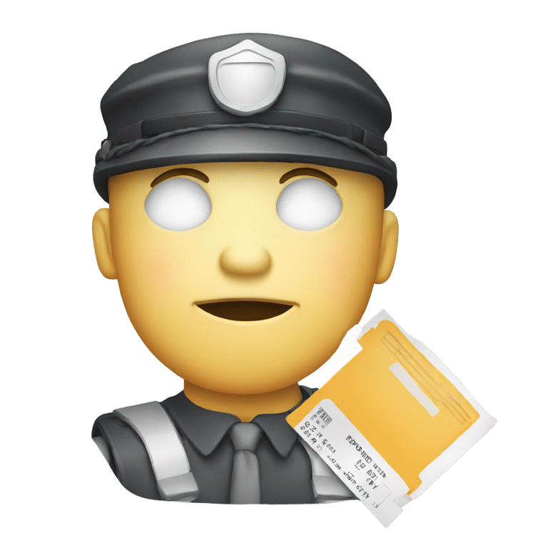 genmoji: parking ticket