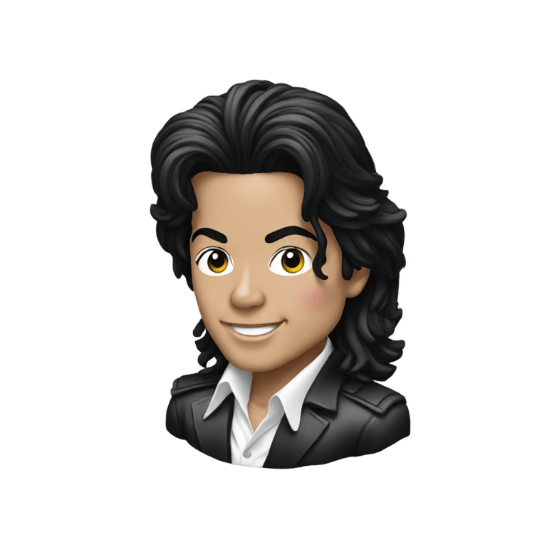 絵文字：Michael jackson