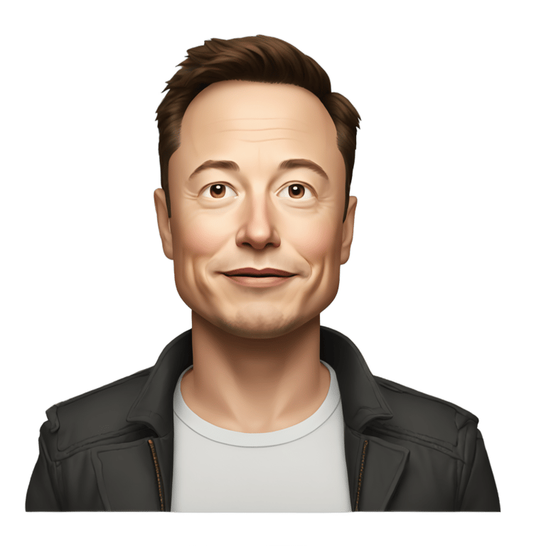 genmoji: Elon Musk