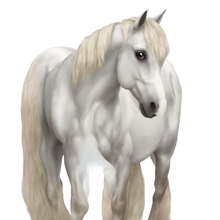 genmoji: 🪽horses