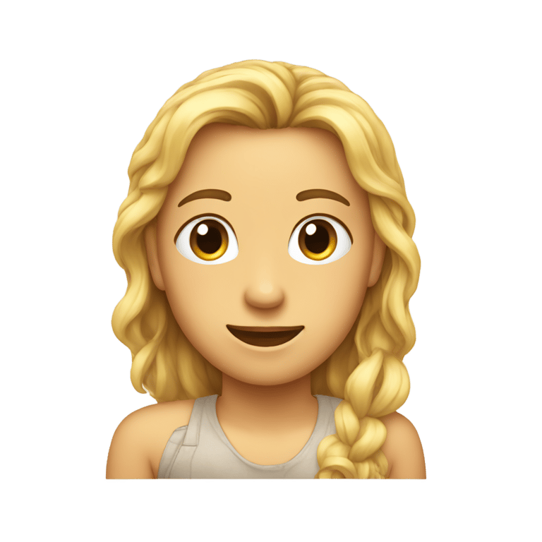 genmoji: an IPhone 16 off on screen face