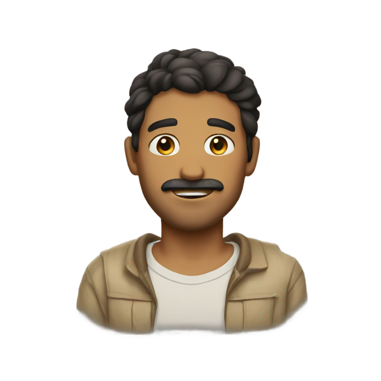 genmoji: Hombre nalgon