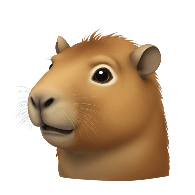 genmoji: Capibara