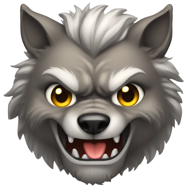 genmoji: Horny sweaty hot werewolf