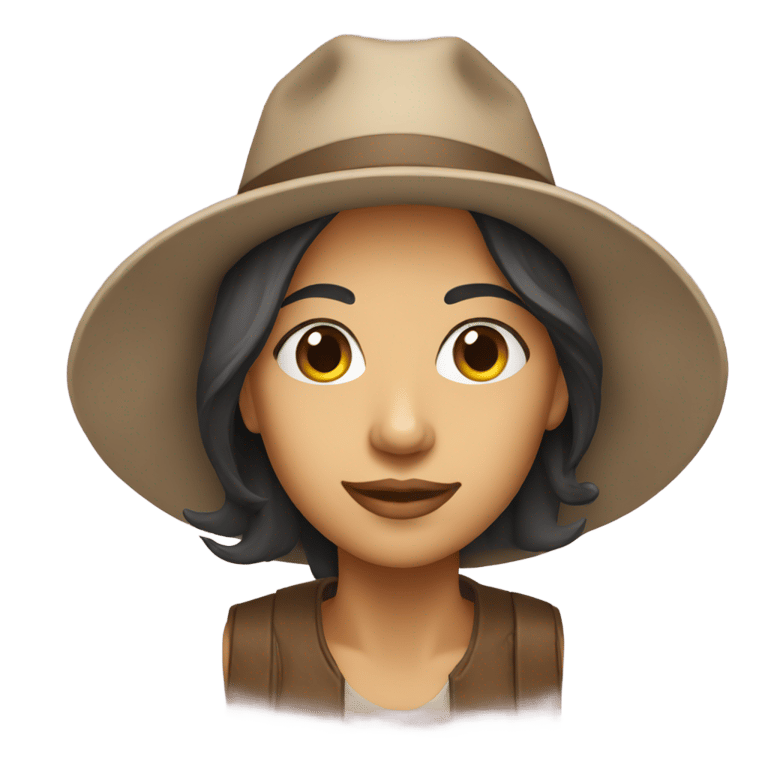 genmoji：Create a women hat