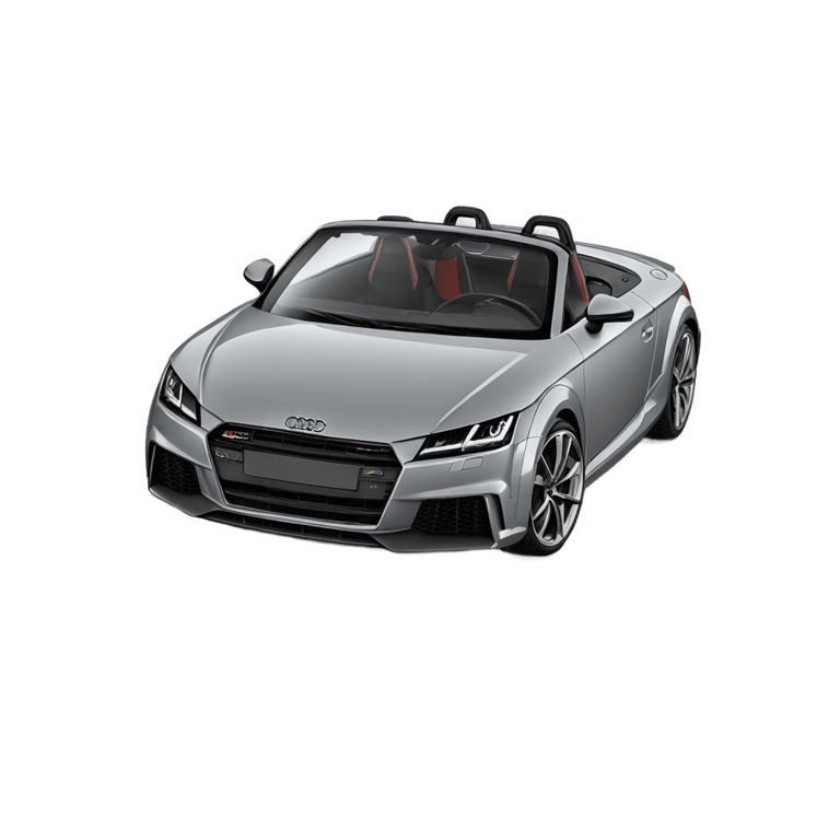 genmoji : audi tt roadster competition plus grey