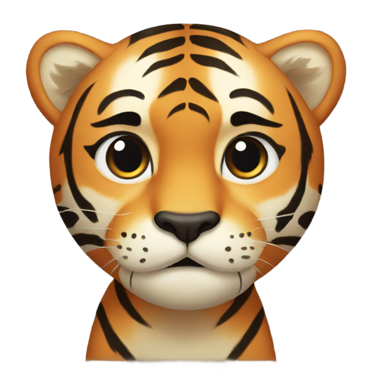 genmoji: tiger boy hybrid