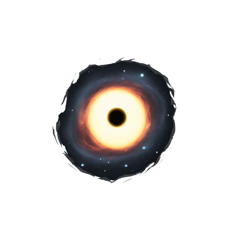 絵文字：Black hole