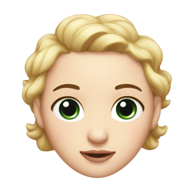 genmoji: Fat white women with low handing boobs and a big forehead