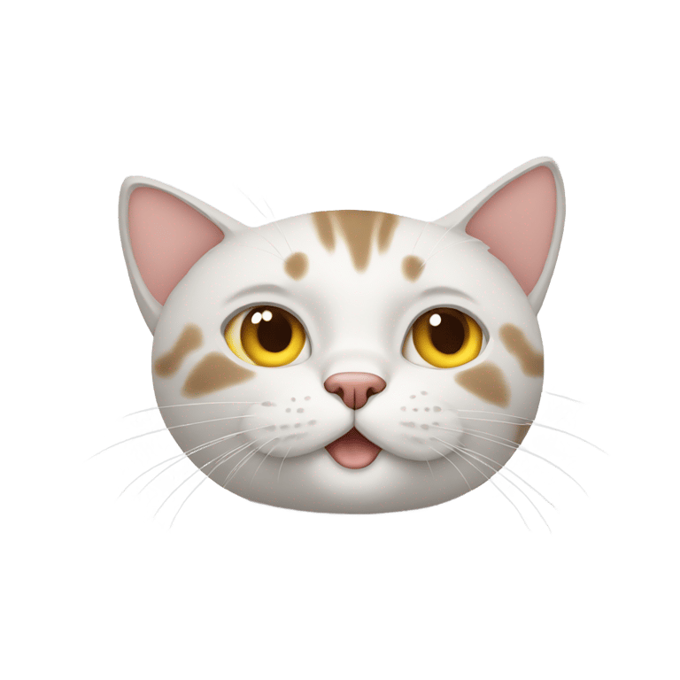 genmoji : Cat with feet