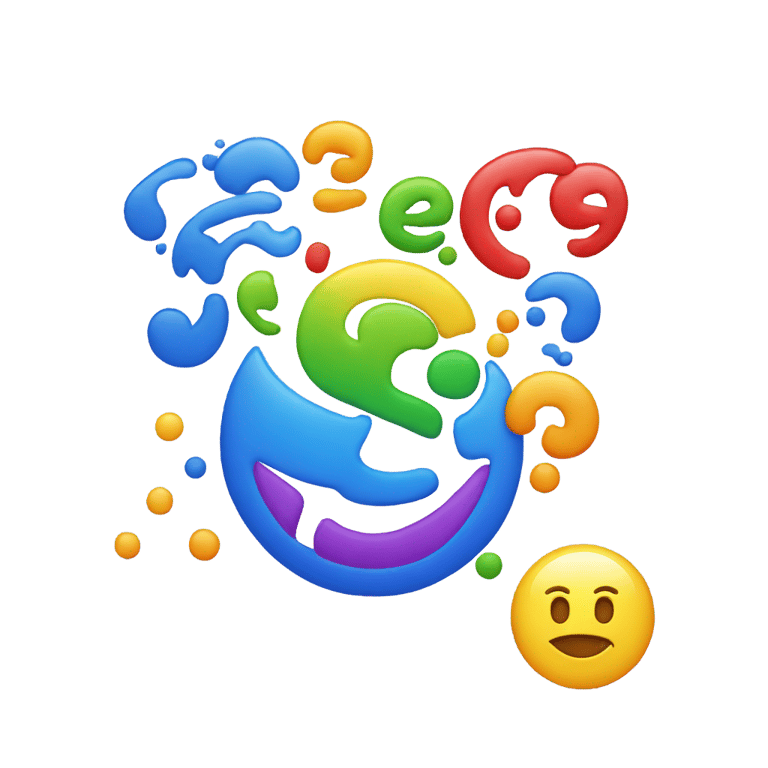 genmoji: eBay brand logo