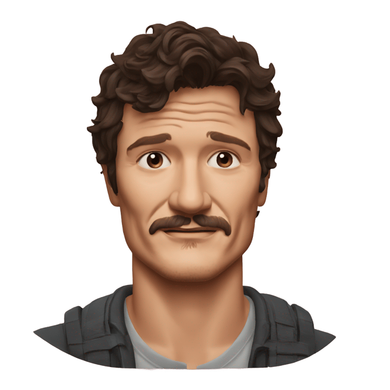 genmoji: pedro pascal