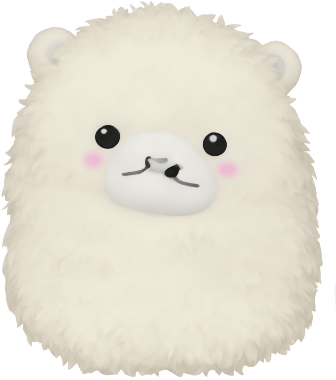 genmoji: Stuffed animal