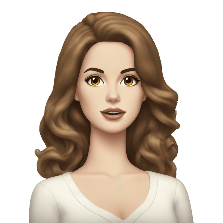 genmoji : Lana Del rey born to die