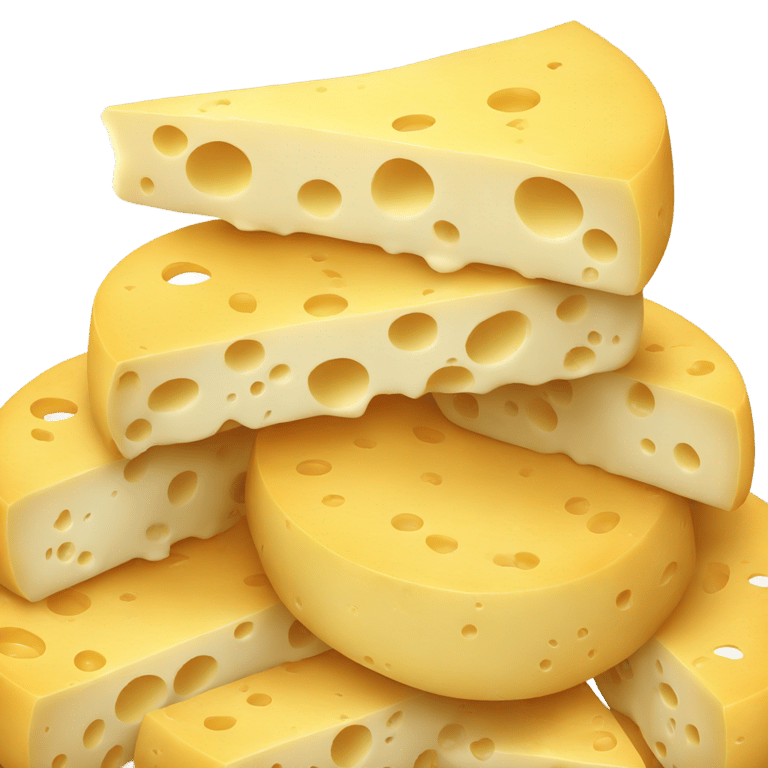 genmoji: Pile of cheese