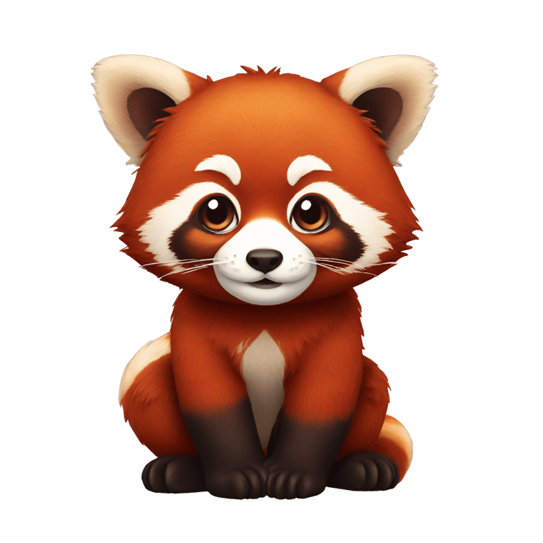 genmoji: Red panda