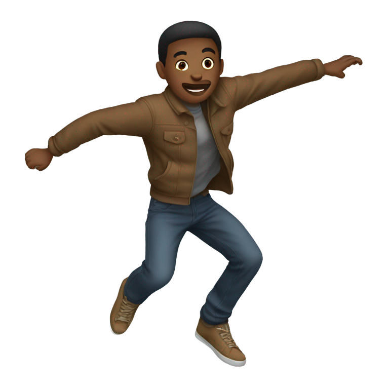 genmoji: jumping niggers