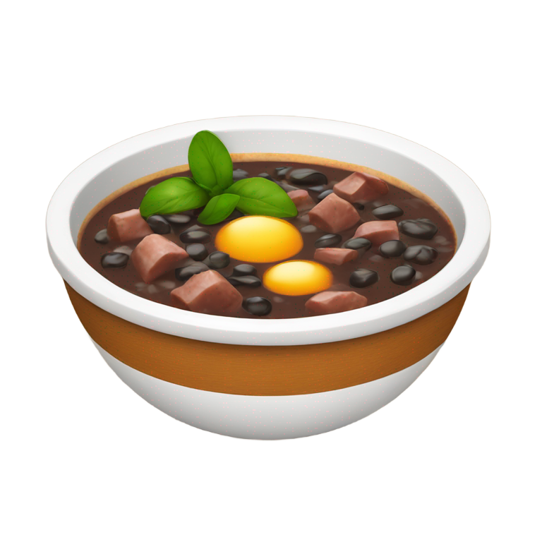 genmoji: brazilian feijoada
