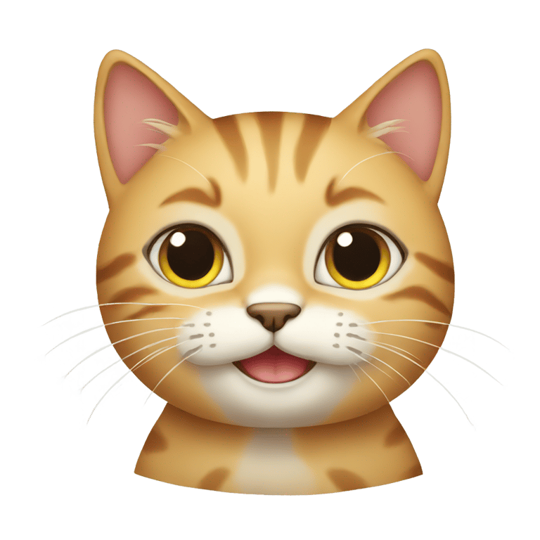 genmoji: cute cat