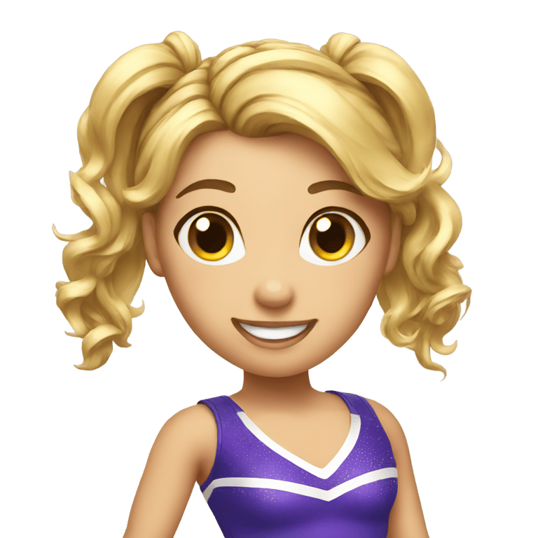 genmoji: Competition cheerleader