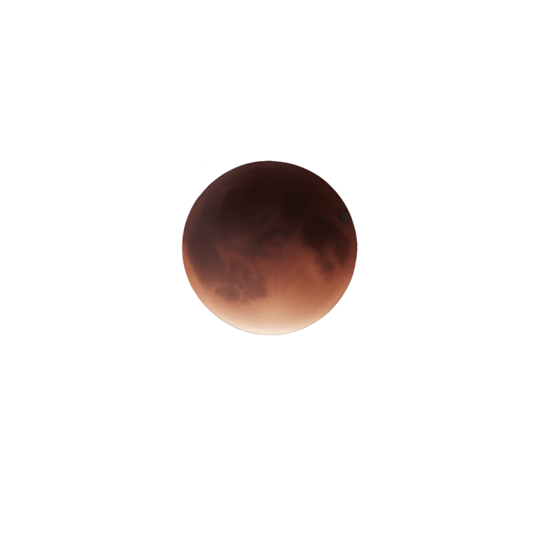 genmoji: Lunar Eclipse