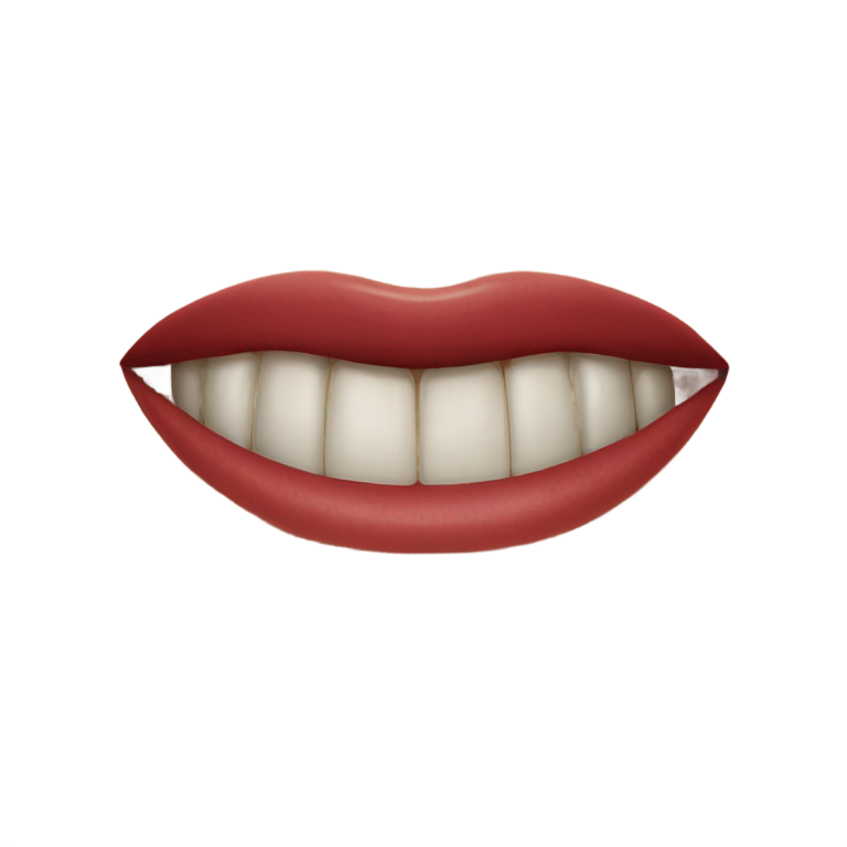 genmoji: Une dent de la bouche, clown