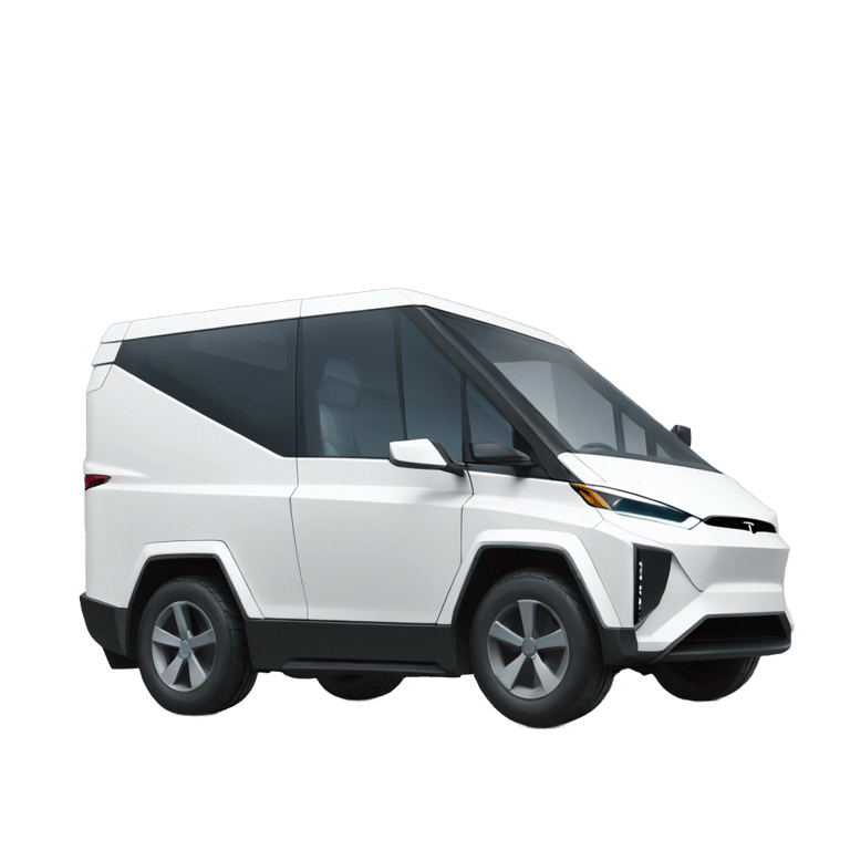 genmoji : tesla cybertruck