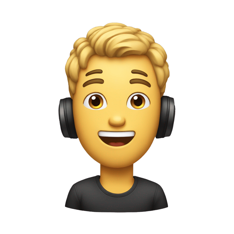 genmoji: Karaoke guy