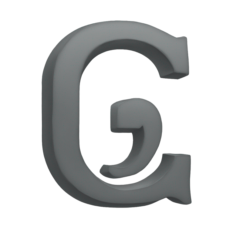 genmoji: Letter g