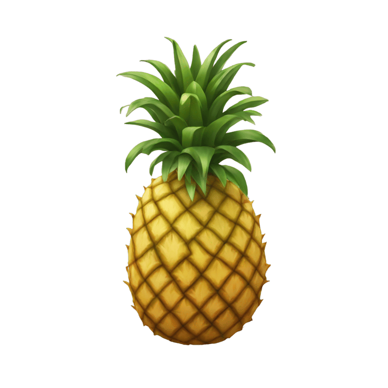 genmoji : Pineapple mixed with a piano