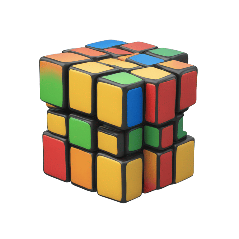 genmoji: A Rubik's Cube