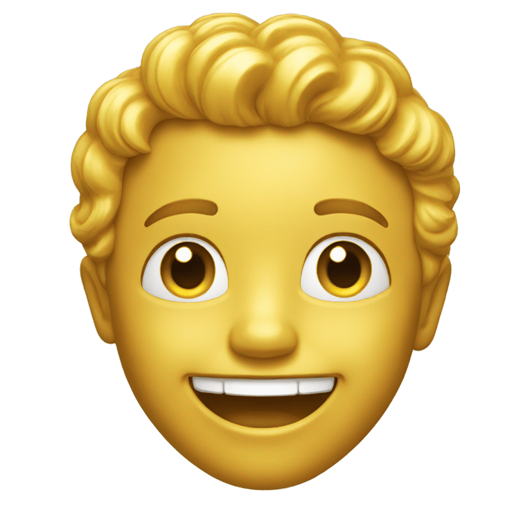 genmoji: golden smile