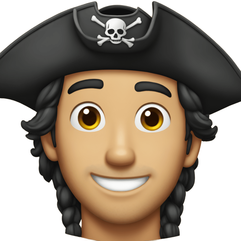 絵文字：zach king as a pirate