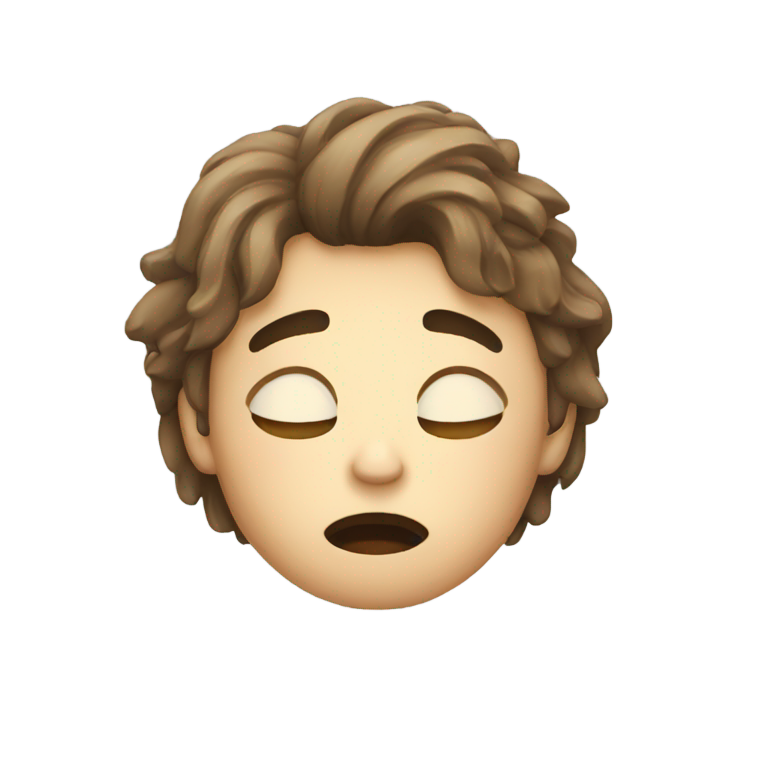 genmoji: Exhausted