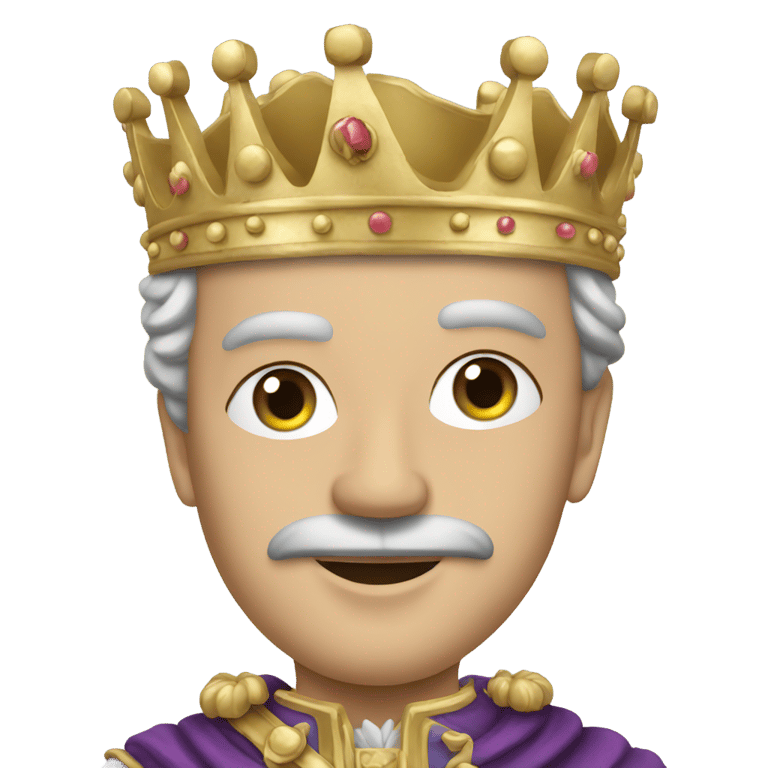 genmoji: King George