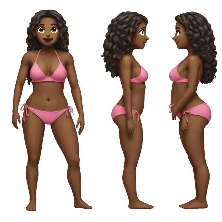 genmoji: Body girl bikini