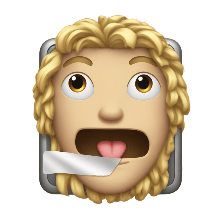 genmoji: An iPhone 16 off In front face