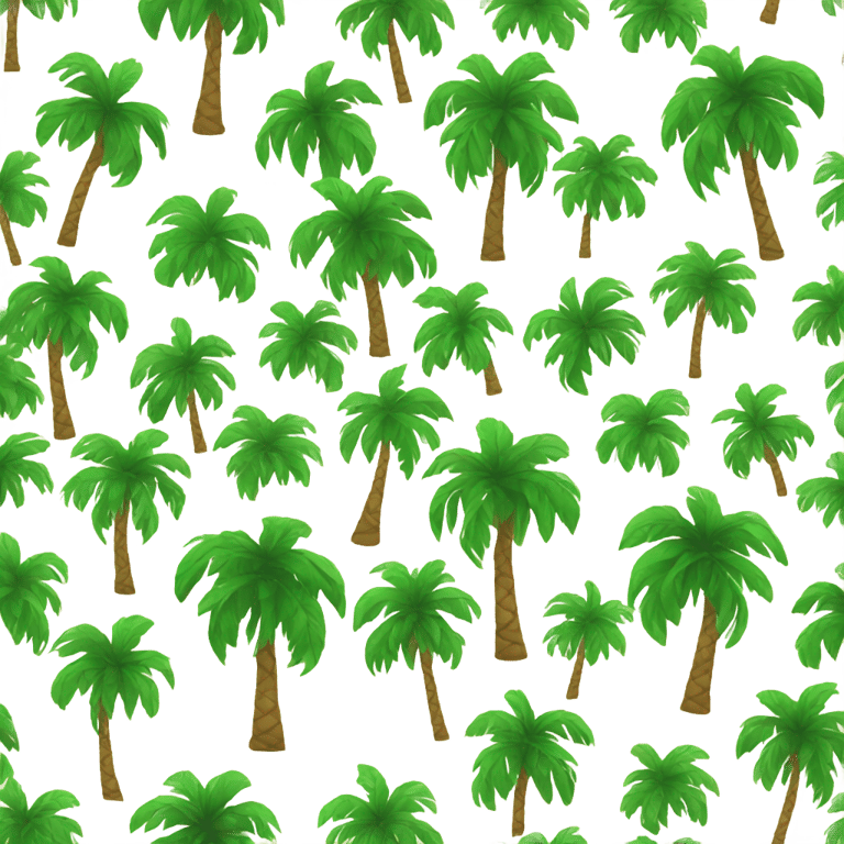 genmoji: christmas palm tree