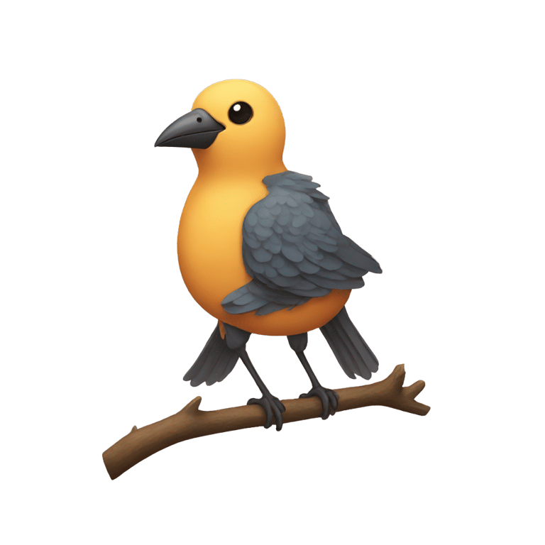 genmoji: a bird