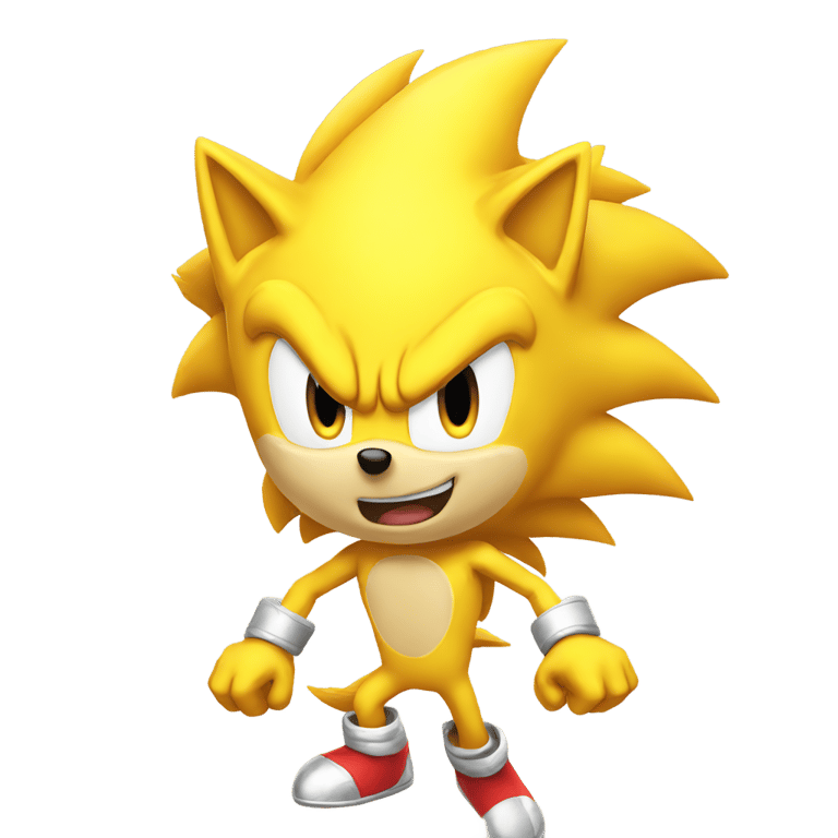 genmoji: Super sonic